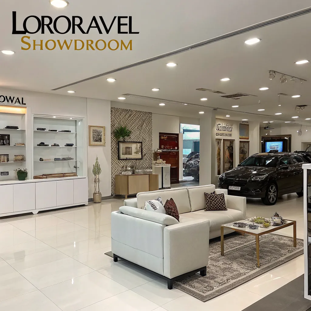 LORORAVEL Showroom Editorial